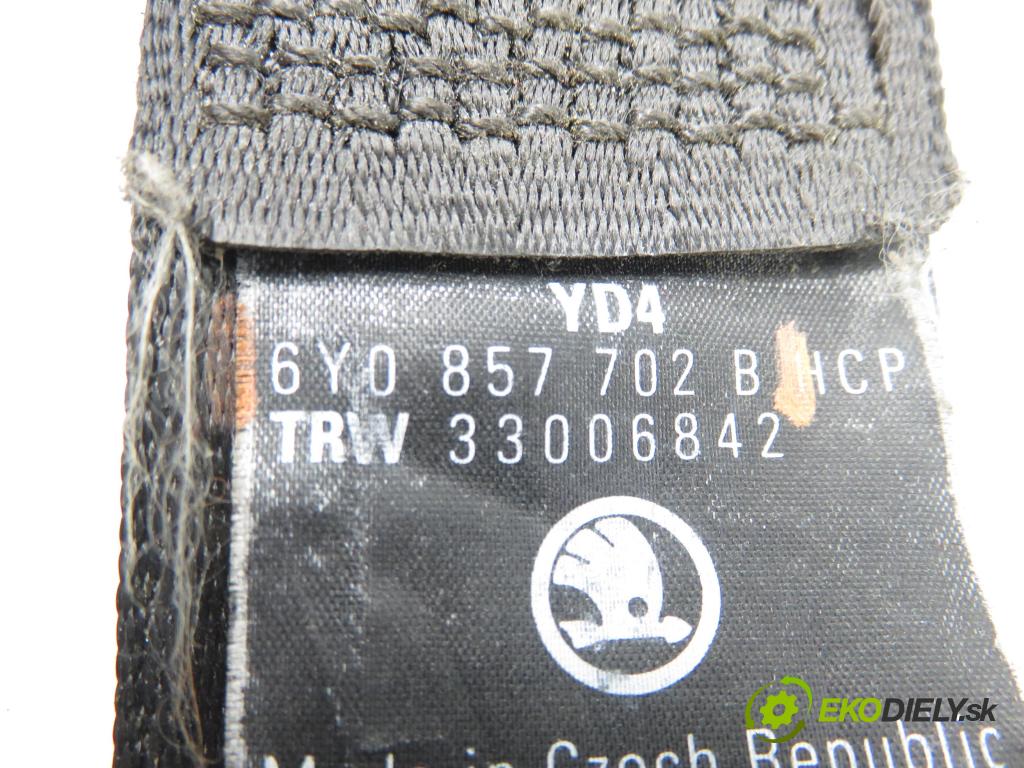 SKODA FABIA I SEDAN (6Y3) SEDAN 2002 50,00 1.4 - AQW 1397,00 Držiak bezpečnostný PP 6Y0857702B