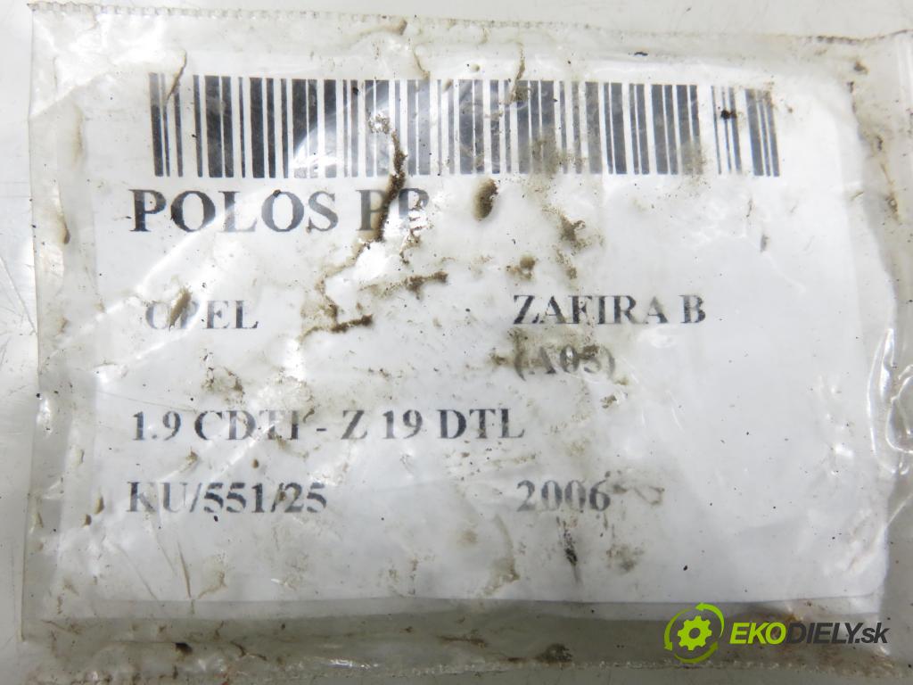 OPEL ZAFIRA B (A05) MINIVAN 2006 74,00 1.9 CDTI 8V 101 - Z 19 DTL 1910,00 poloos PP 