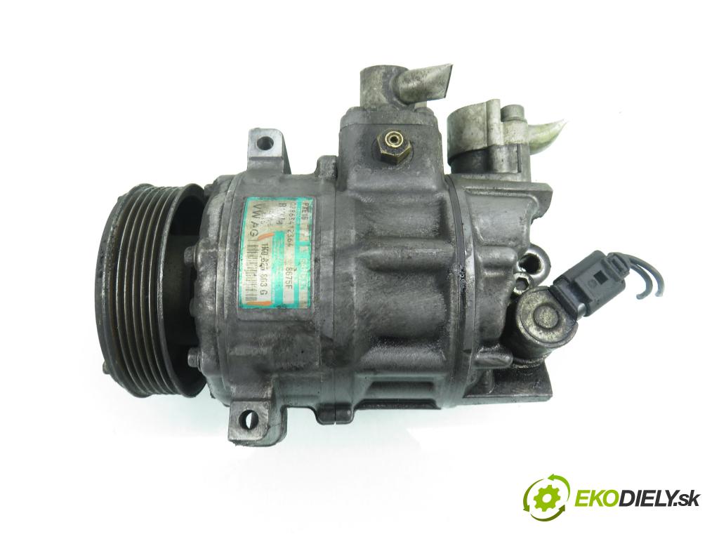 VW GOLF V (1K1) HB 2005 77,00 1.9 TDI - BXE 1896,00 KOMPRESOR: klimatizace 1K0820803G (Kompresor klimatizace)