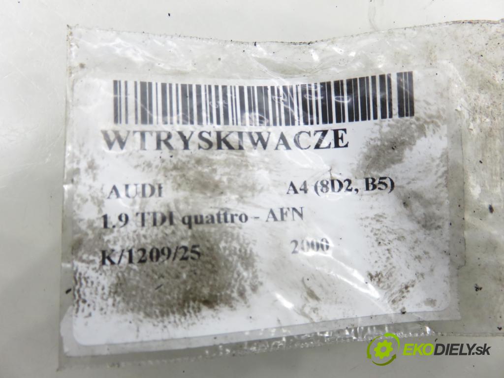 AUDI A4 (8D2, B5) SEDAN 2000 81,00 1.9 TDI quattro - AFN 1896,00 Vstrekovacie ventily 028130201S ; 028130201T (Vstrekovací ventil)