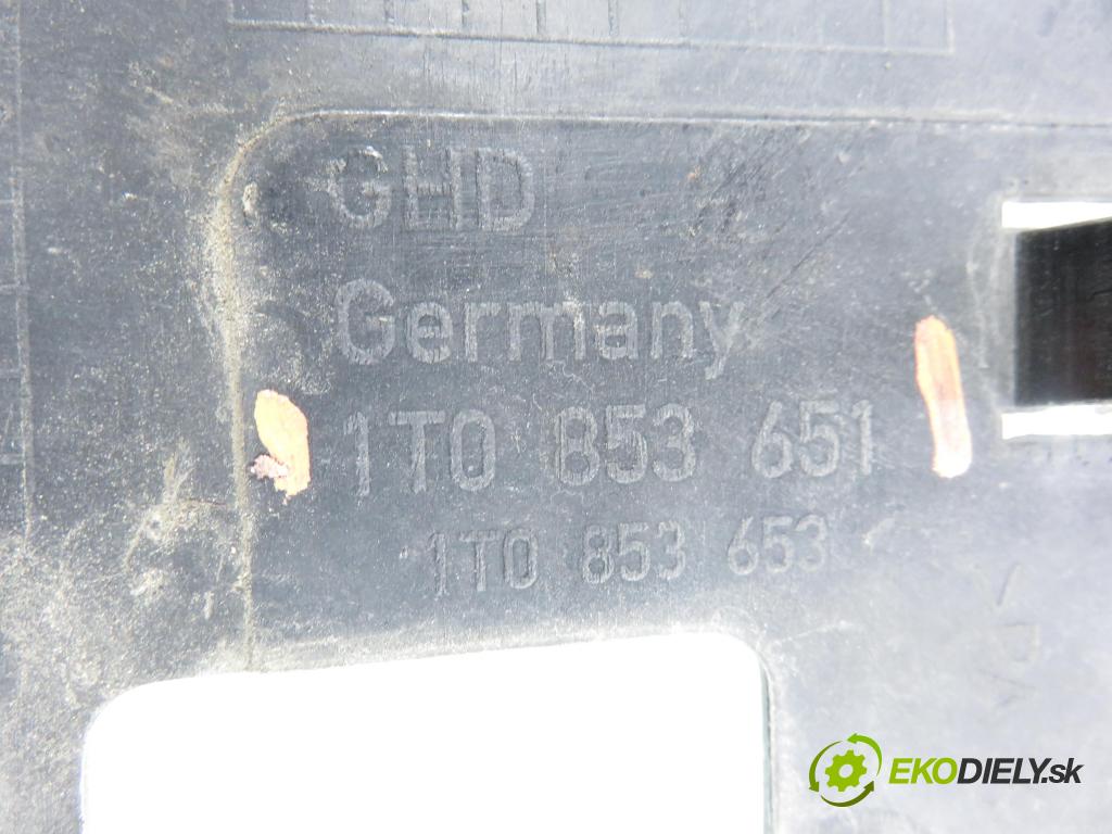 VW TOURAN (1T1, 1T2) MINIVAN 2005 103,00 2.0 TDI 16V 140 - BKD 1968,00 Mriežka / maska 1T0853651