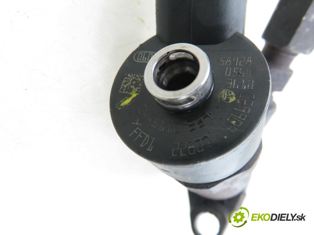 FORD FUSION (JU_) HB 2006 66,00 1.6 TDCi - HHJA 1560,00 vstrekovač 0445110239 (Vstrekovač paliva)