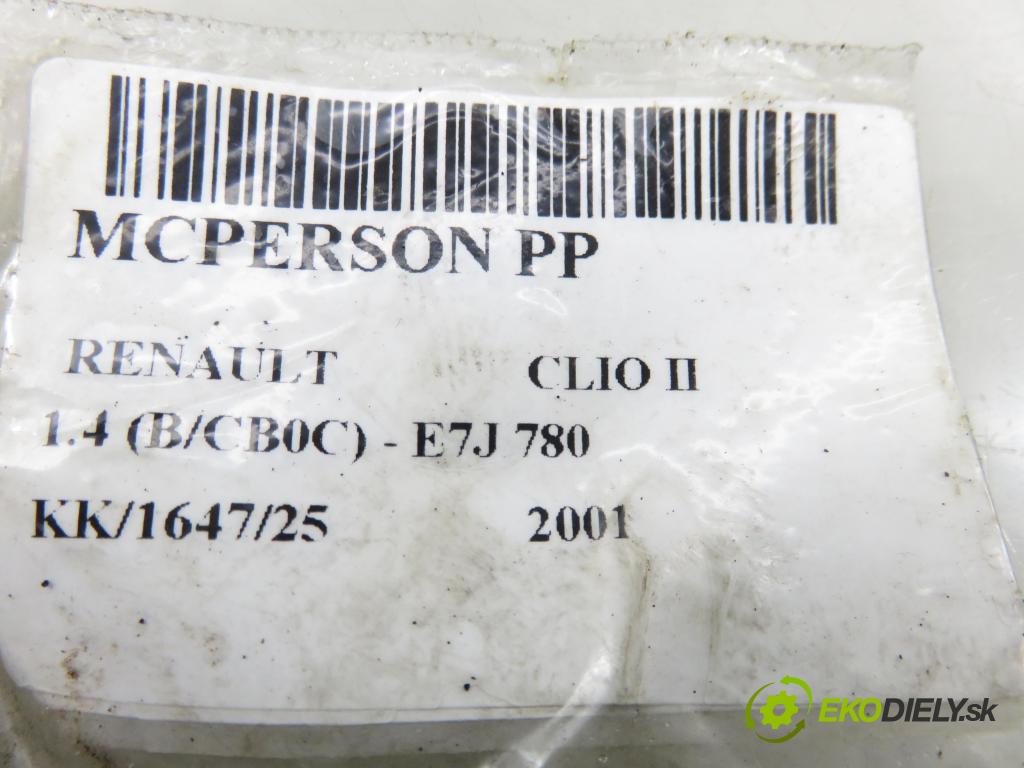 RENAULT CLIO II (BB_, CB_) HB 2001 55,00 1.4 (B/CB0C) - E7J 780 1390,00 MCPERSON PP