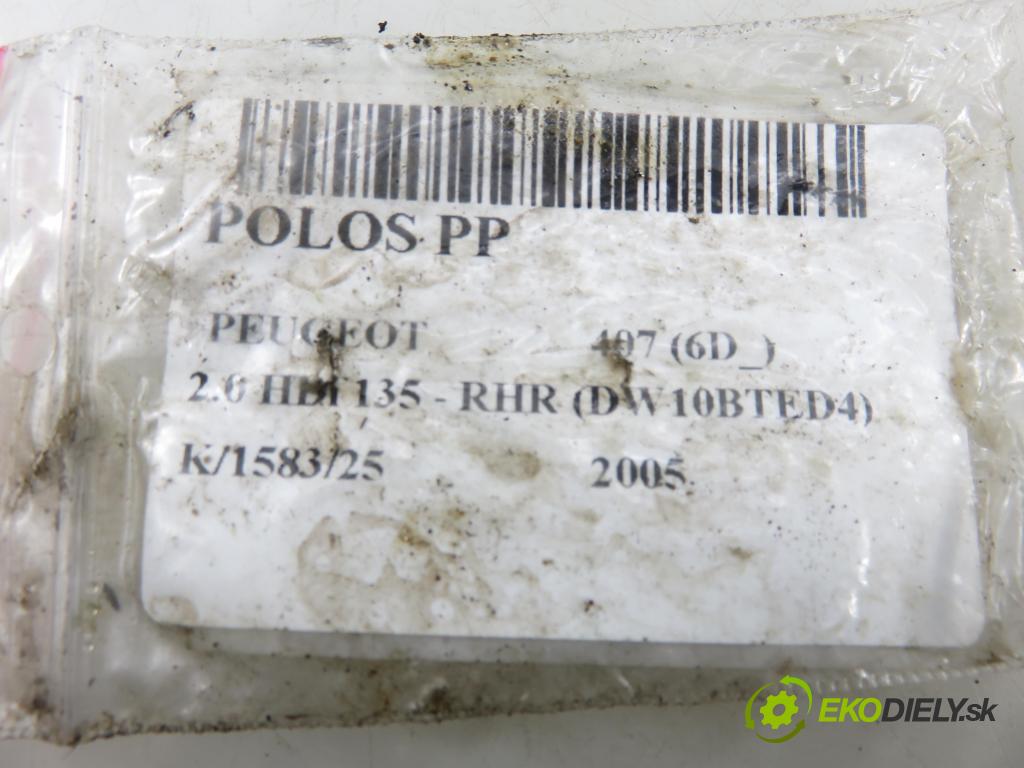 PEUGEOT 407 (6D_) SEDAN 2005 100,00 2.0 HDi 135 - RHR 1997,00 poloos PP 