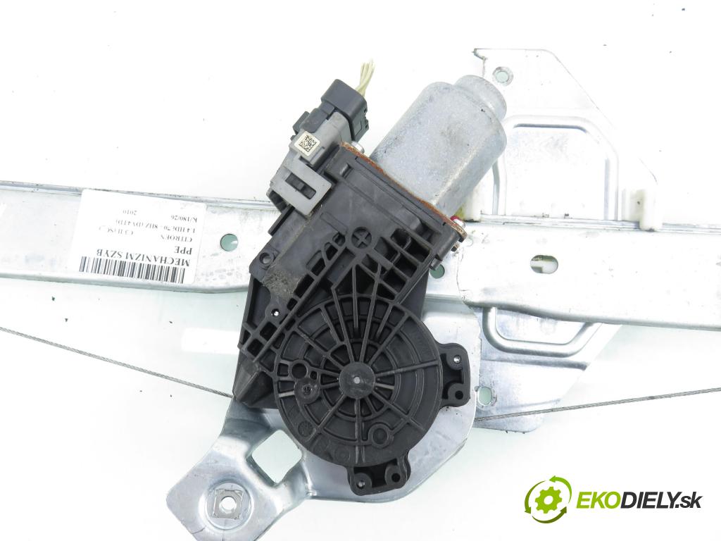 CITROEN C3 II (SC_) HB 2010 50,00 1.4 HDi 8V 70 - 8HZ (DV4TD) 1398,00 mechanismus oken PPE 9683129580 ; 402216D