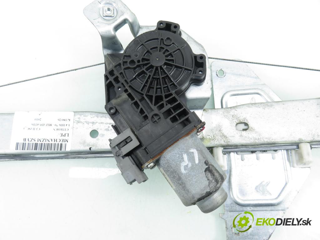 CITROEN C3 II (SC_) HB 2010 50,00 1.4 HDi 8V 70 - 8HZ (DV4TD) 1398,00 mechanismus oken 9683129680 ; 402217D