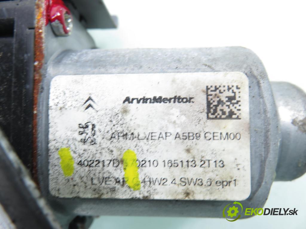 CITROEN C3 II (SC_) HB 2010 50,00 1.4 HDi 8V 70 - 8HZ (DV4TD) 1398,00 mechanismus oken 9683129680 ; 402217D