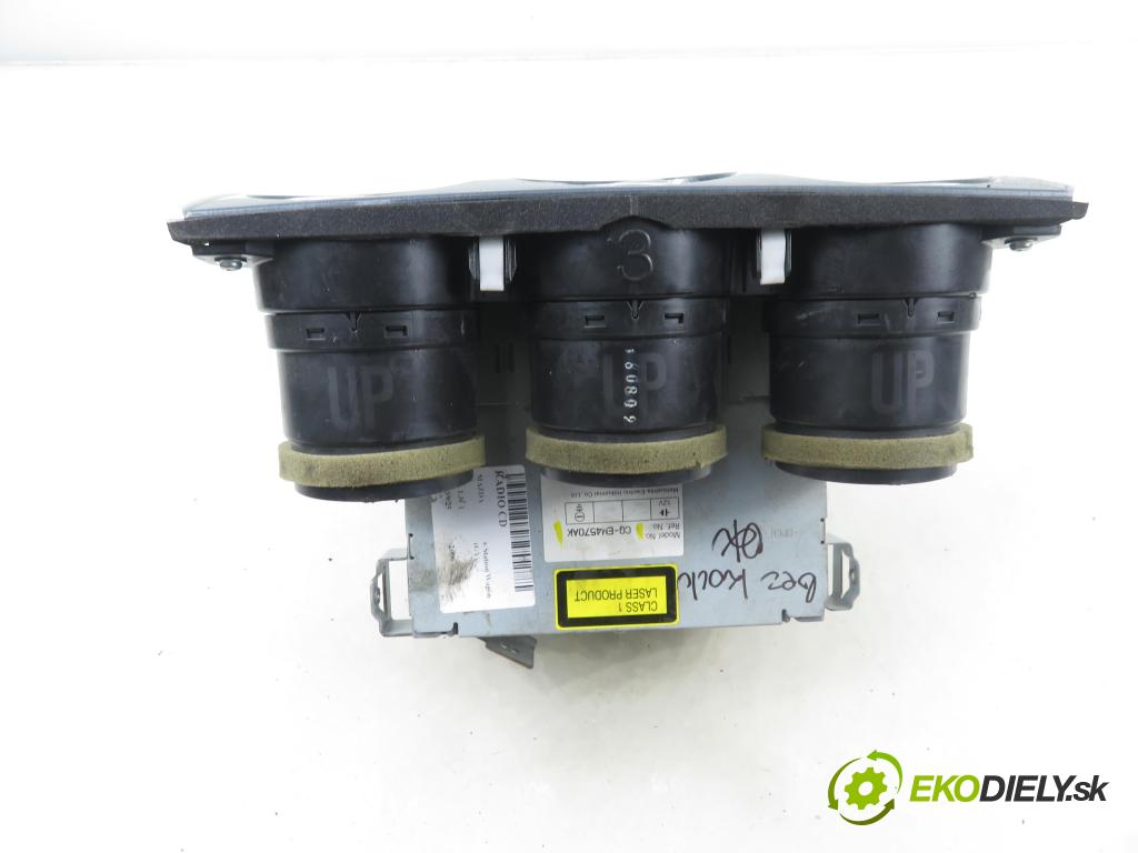 MAZDA 6 Station Wagon (GY) KOMBI 2006 122,00 2.3 - L3C1 2261,00 RADIO CD CQEM4570AK