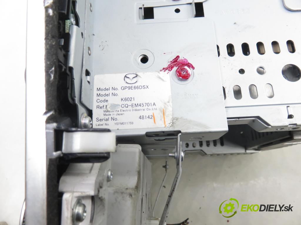 MAZDA 6 Station Wagon (GY) KOMBI 2006 122,00 2.3 - L3C1 2261,00 RADIO CD CQEM4570AK