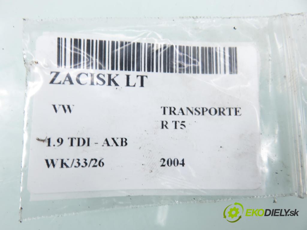 VW TRANSPORTER V Skrzynia (7HA, 7HH, 7EA, 7EH) FURGON 2004 77,00 1.9 TDI PD 105 - AXB 1896,00 brzdič třmen LT