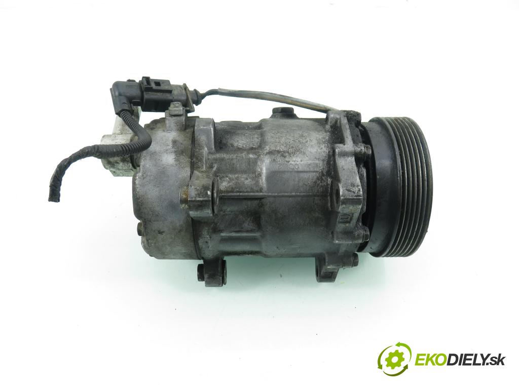 VW TRANSPORTER V Skrzynia (7HA, 7HH, 7EA, 7EH) FURGON 2004 77,00 1.9 TDI PD 105 - AXB 1896,00 KOMPRESOR: klimatizácie 7H0820803C (Kompresor klimatizácie)