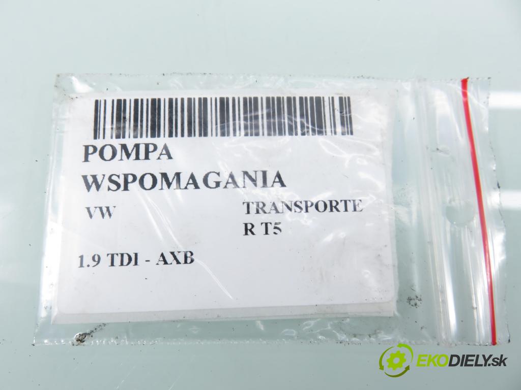 VW TRANSPORTER V Skrzynia (7HA, 7HH, 7EA, 7EH) FURGON 2004 77,00 1.9 TDI PD 105 - AXB 1896,00 Pumpa servočerpadlo (Servočerpadlo)