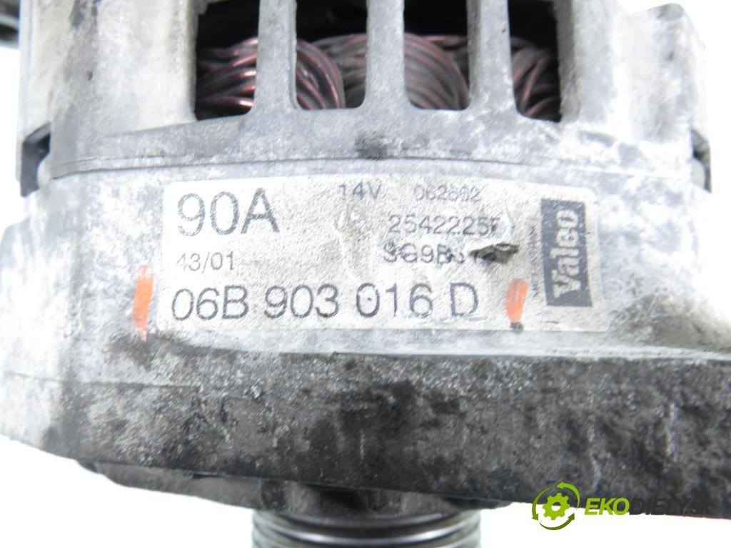 VW PASSAT B5.5 (3B3) SEDAN 2001 85,00 2 - AZM 1984,00 Alternátor 06B903016D (Alternátor)