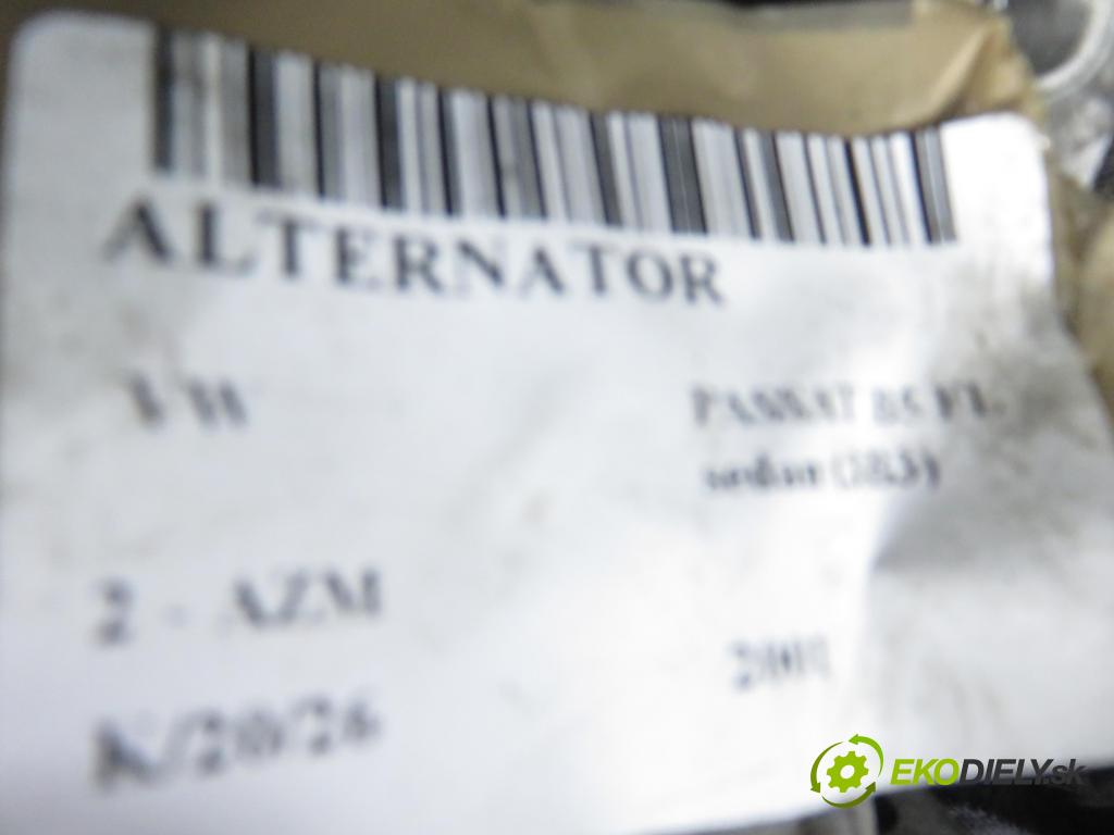 VW PASSAT B5.5 (3B3) SEDAN 2001 85,00 2 - AZM 1984,00 Alternátor 06B903016D (Alternátor)