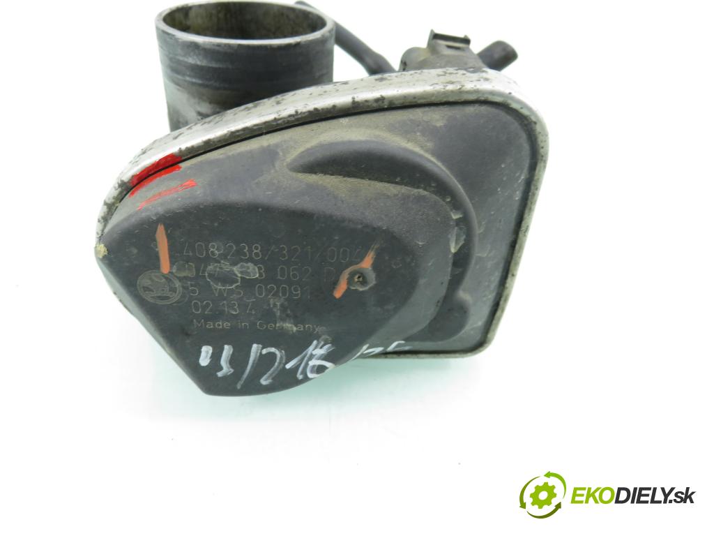 SKODA FABIA I SEDAN (6Y3) SEDAN 2002 50,00 1.4 - AQW 1397,00 Škrtiaca klapka 047133062D ; 408238321004 (Škrtiaca klapka)