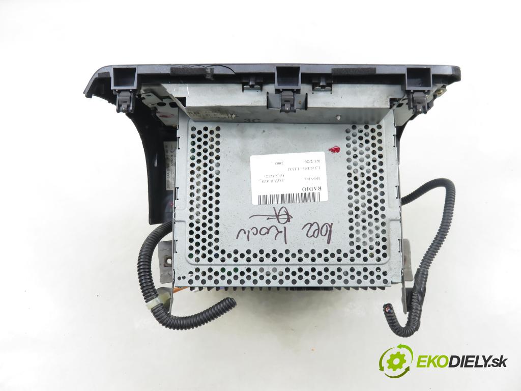 HONDA JAZZ II (GD_, GE3, GE2) HB 2003 61,00 1.3 (GD1) - L13A1 1339,00 RADIO CD 39175SAAG110M1