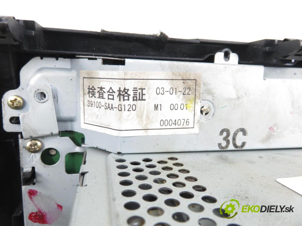 HONDA JAZZ II (GD_, GE3, GE2) HB 2003 61,00 1.3 (GD1) - L13A1 1339,00 RADIO CD 39175SAAG110M1