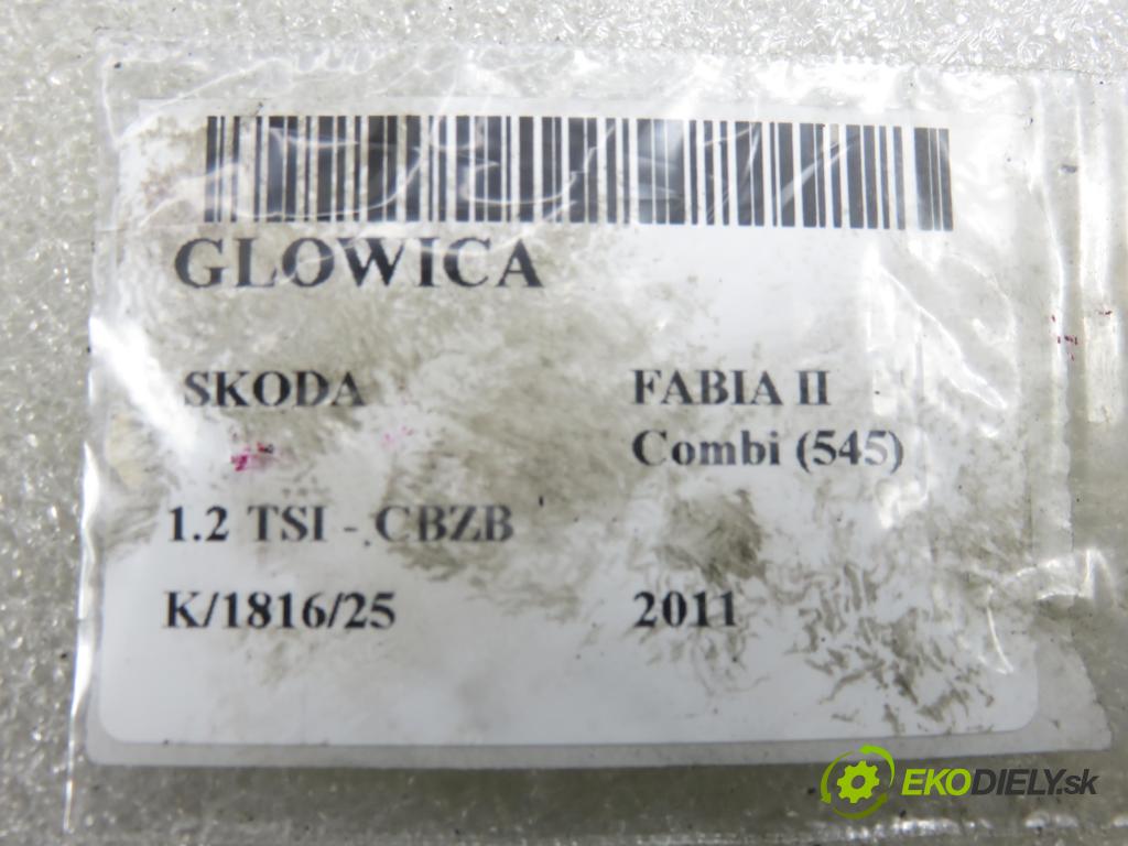 SKODA FABIA II Combi (545) KOMBI 2011 77,00 1.2 TSI - CBZB 1197,00 (hlava 03F103475K ; 03F103373D