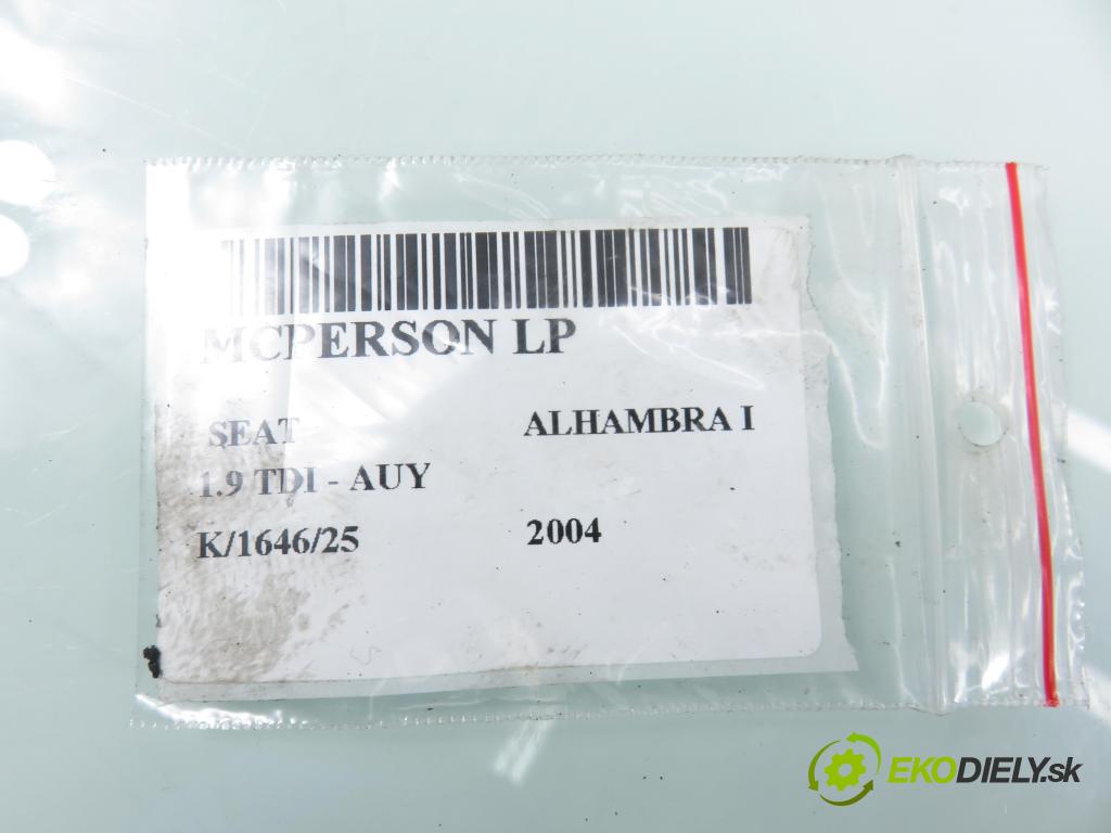 SEAT ALHAMBRA (7V8, 7V9) MINIVAN 2004 85,00 1.9 TDI PD 115 - AUY 1896,00 MCPERSON LP 807109