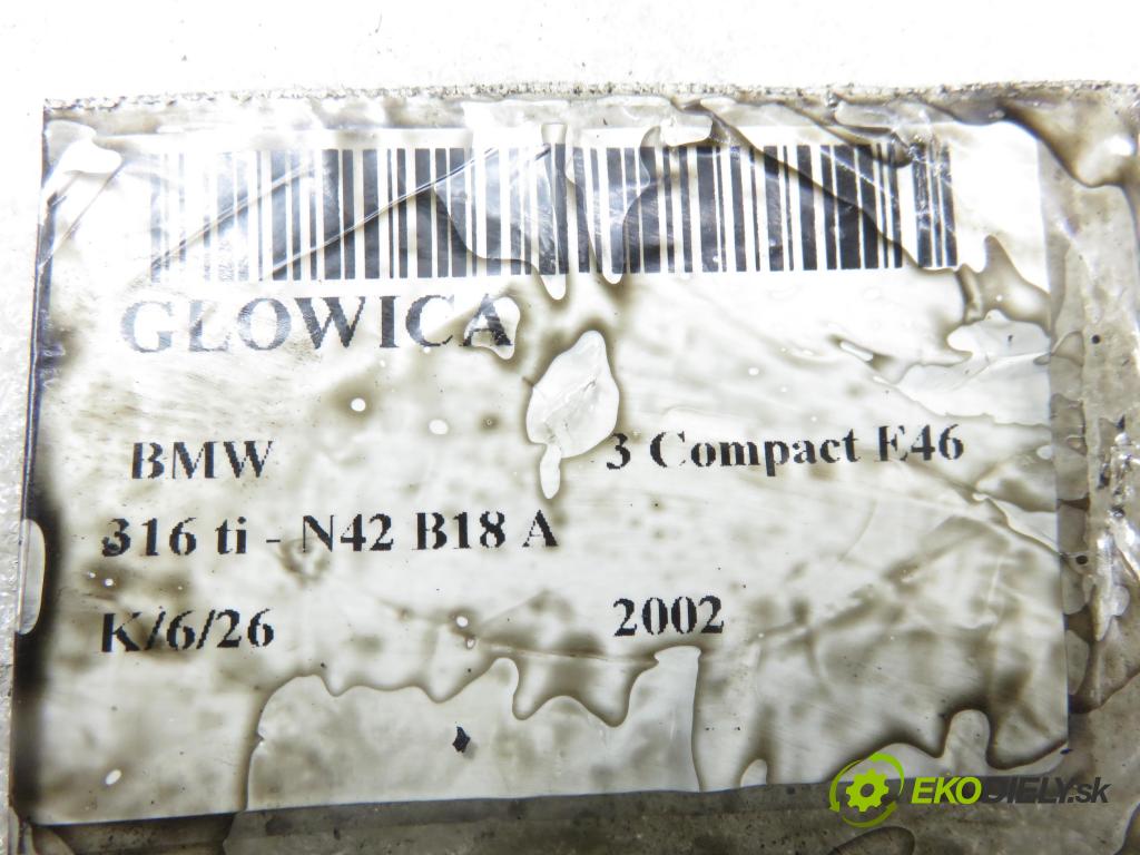 BMW 3 Compact (E46) HB 2002 85,00 1.8 316 ti 115 - N42 B18 A 1796,00 (hlava 7505422