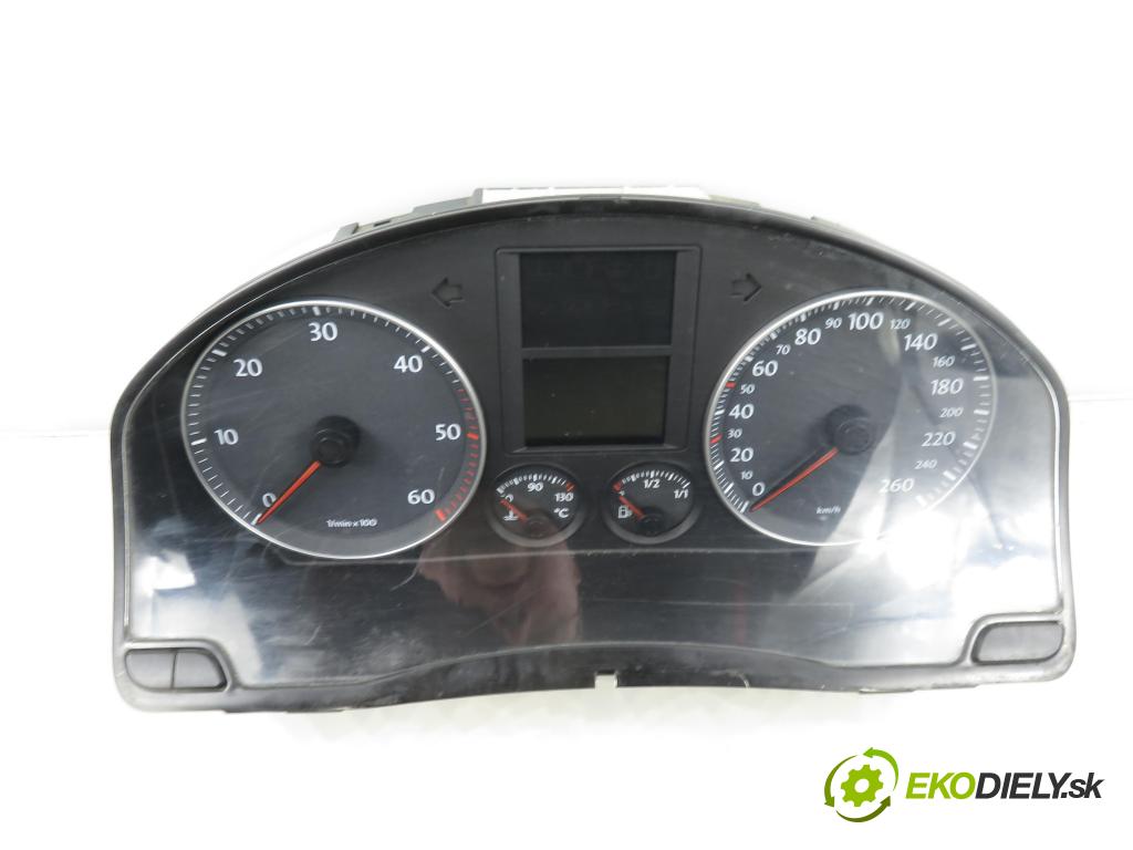 VW GOLF V (1K1) HB 2005 77,00 1.9 TDI - BXE 1896,00 prístrojovka elektrický 1K0920850L