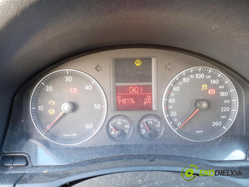 VW GOLF V (1K1) HB 2005 77,00 1.9 TDI - BXE 1896,00 prístrojovka elektrický 1K0920850L