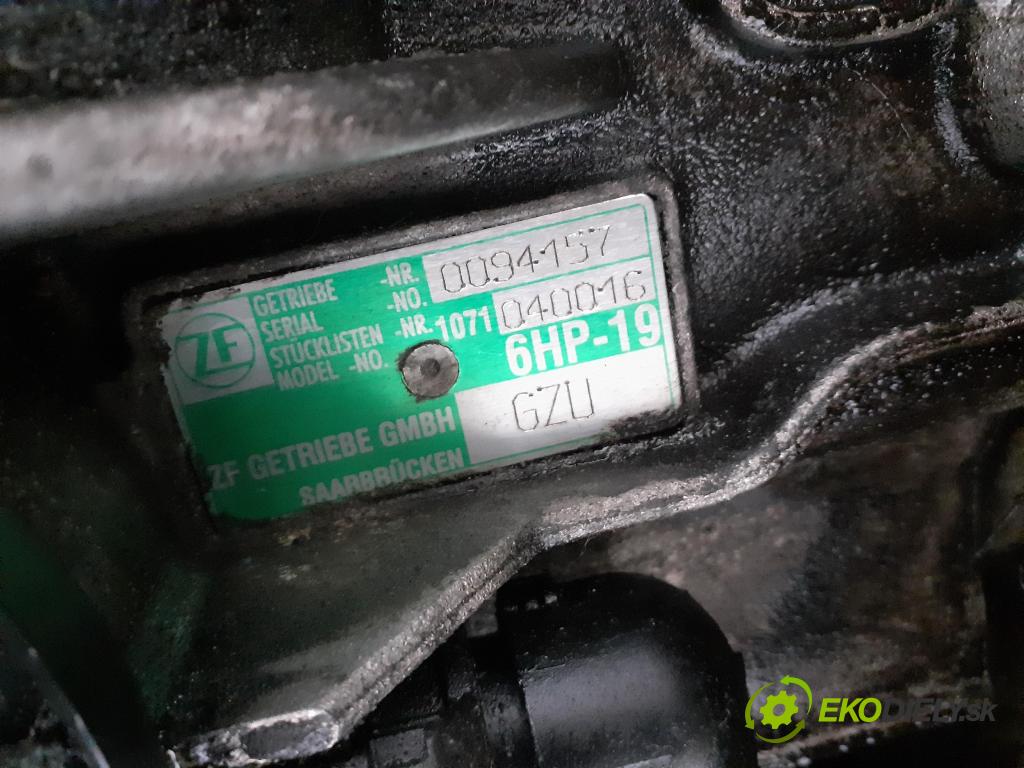 VW PHAETON (3D1, 3D2, 3D3, 3D4, 3D6, 3D7, 3D8, 3D9) SEDAN 2006 165,00 3.0 TDI 2967,00 Prevodovka automatická GZU ; 6HP19