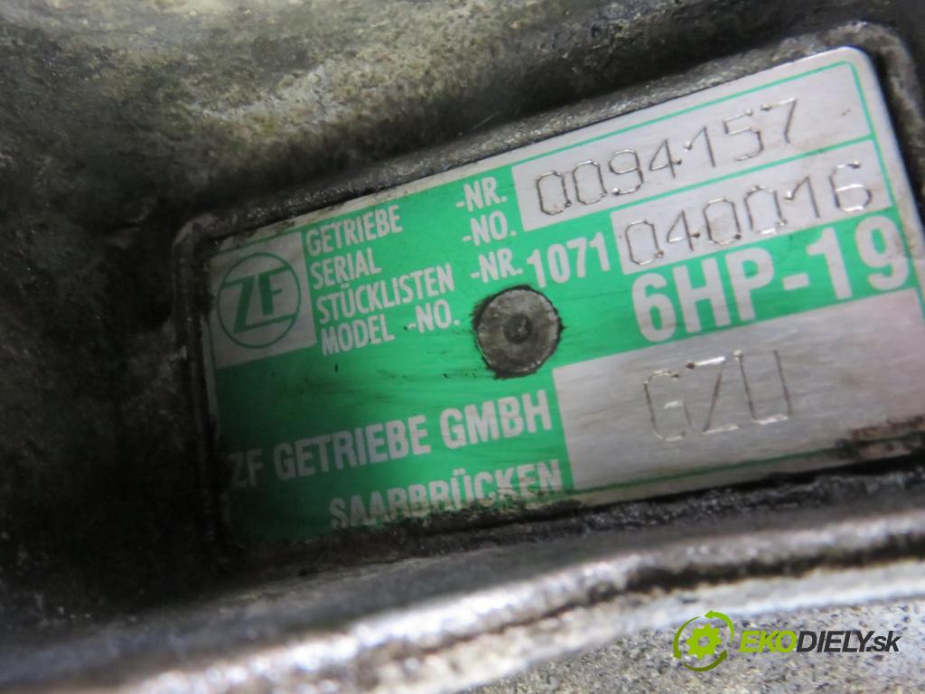 VW PHAETON (3D1, 3D2, 3D3, 3D4, 3D6, 3D7, 3D8, 3D9) SEDAN 2006 165,00 3.0 TDI 2967,00 Prevodovka automatická GZU ; 6HP19
