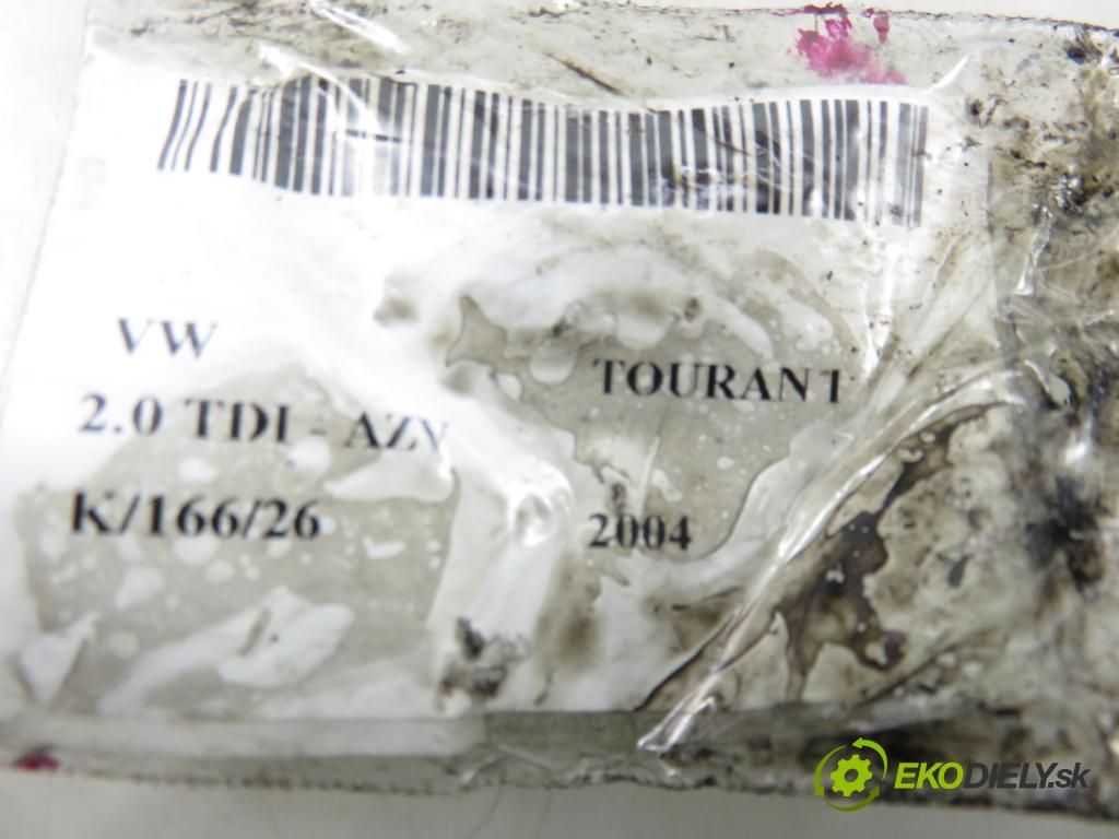 VW TOURAN (1T1, 1T2) MINIVAN 2004 100,00 2.0 TDI PD 16V 136 - AZV 1968,00 Vstrekovač 03G130073B ; 0414720403 (Vstrekovač paliva)