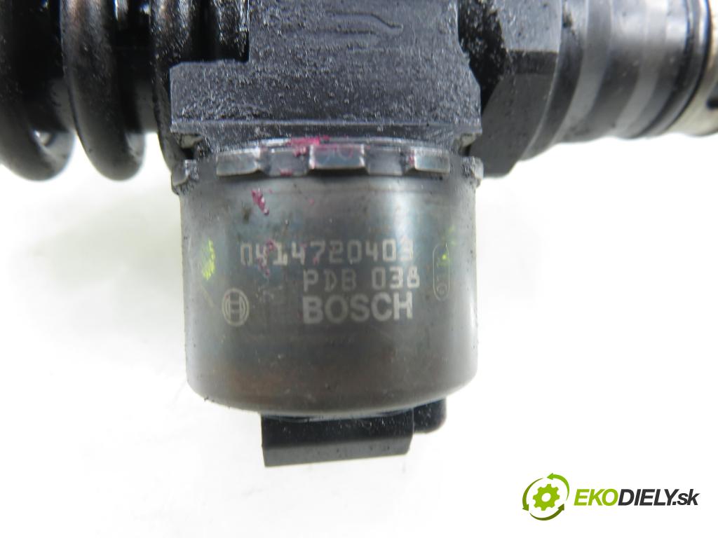 VW TOURAN (1T1, 1T2) MINIVAN 2004 100,00 2.0 TDI PD 16V 136 - AZV 1968,00 Vstrekovač 03G130073B ; 0414720403 (Vstrekovač paliva)