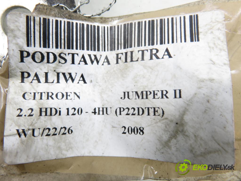 CITROEN JUMPER Skrzynia FURGON 2008 88,00 2.2 HDi 120 - 4HU (P22DTE) 2198,00 obal filtra paliva 235514720 (Kryt palivového filtru)
