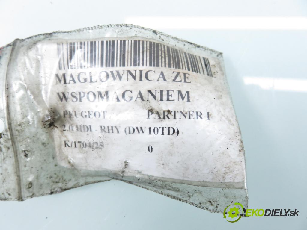 PEUGEOT PARTNER Combispace (5F) KOMBIVAN 2004 66,00 2.0 HDI - RHY (DW10TD) 1997,00 řízení ZE posilovačem 9626294530