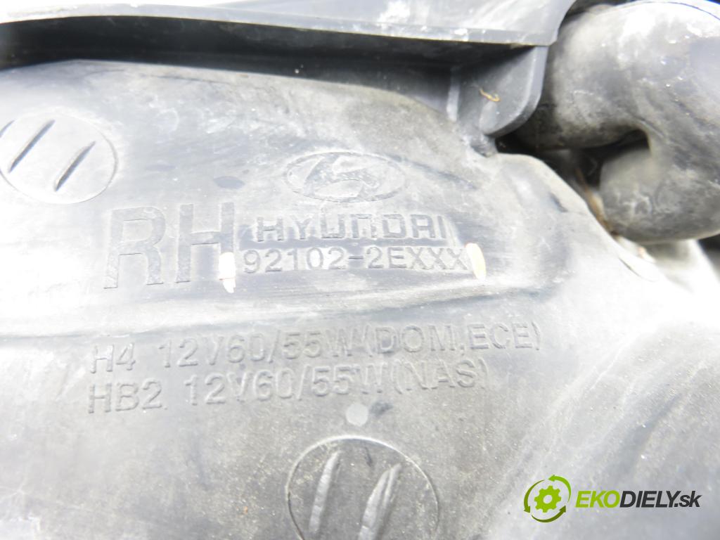 HYUNDAI TUCSON (JM) SUV 2006 83,00 2.0 CRDi 4WD 113 - D4EA 1991,00 světlo PP 921022EXXX