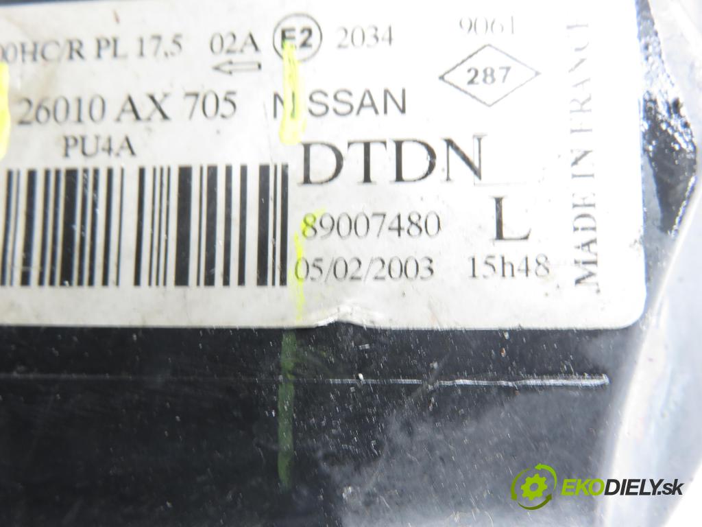 NISSAN MICRA III (K12) HB 2004 65,00 1.3 - CGA3DE 1348,00 světlo PP 26010AX705