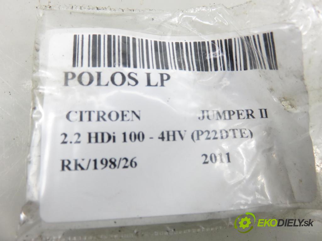 CITROEN JUMPER Skrzynia FURGON 2011 74,00 2.2 HDi 100 - 4HV (P22DTE) 2198,00 poloos LP 