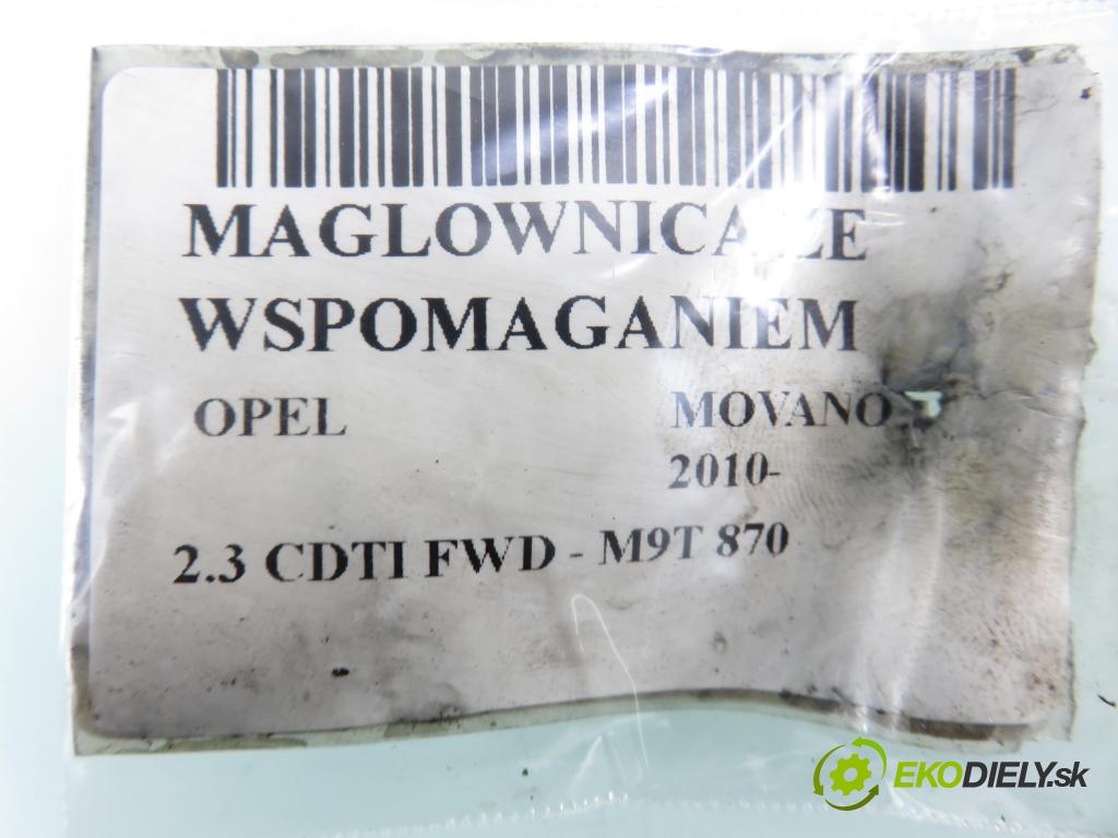OPEL MOVANO B Platforma / podwozie (X62) FURGON 2014 81,00 2.3 CDTI FWD - M9T 870 2299,00 řízení ZE posilovačem 6820000174D