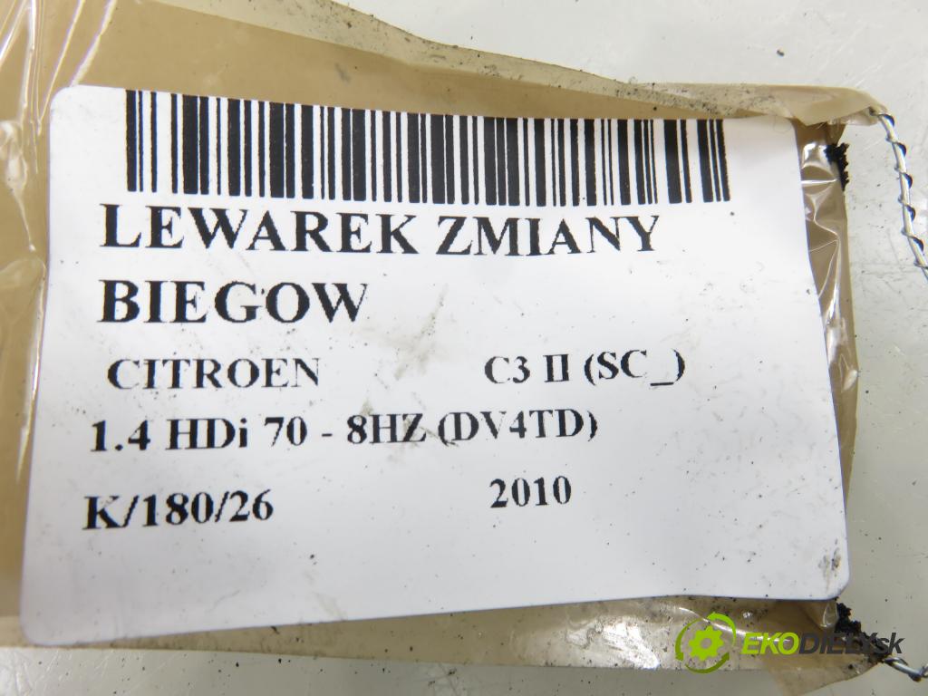 CITROEN C3 II (SC_) HB 2010 50,00 1.4 HDi 8V 70 - 8HZ (DV4TD) 1398,00 ZVEDÁK: 9683711580