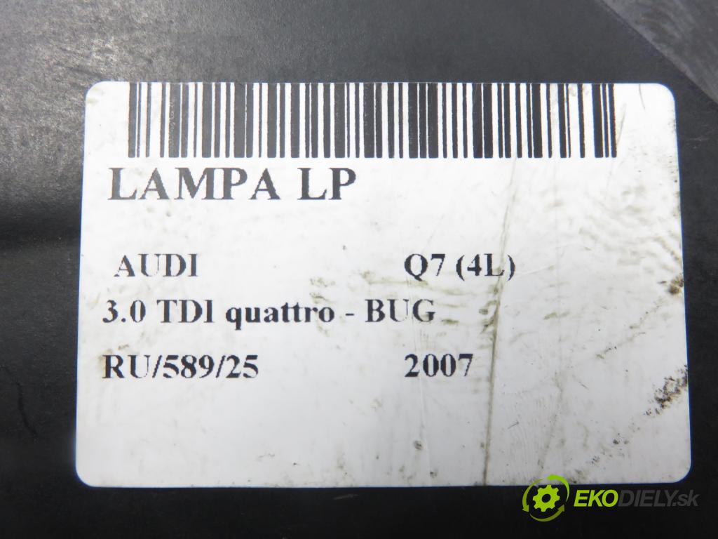 AUDI Q7 (4L) SUV 2007 171,00 3.0 TDI quattro - BUG 2967,00 světlo LP 4L0941003A