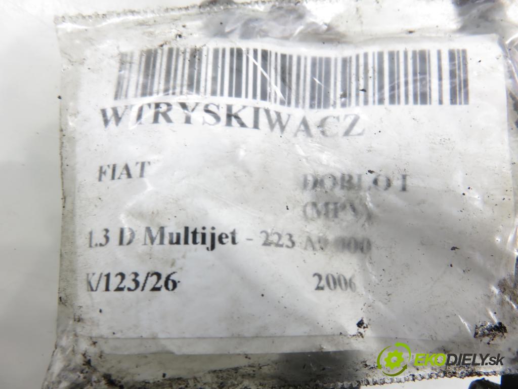 FIAT DOBLO nadwozie wielkoprzestrzenne (MPV) (119_, 223_) KOMBIVAN 2006 62,00 1.3 D Multijet - 223 A9.000 1248,00 rúrky VSTREKOVAČE: