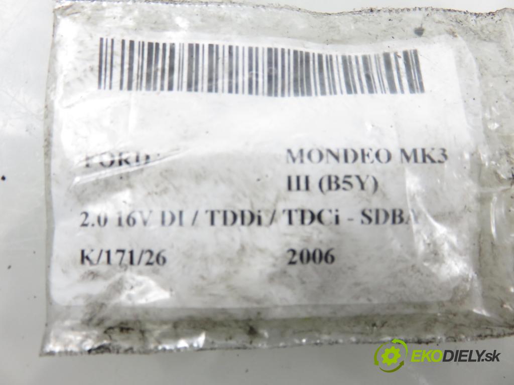 FORD MONDEO III (B5Y) LIFTBACK 2006 66,00 2.0 16V DI / TDDi / TDCi - SDBA 1998,00 vstřikovač EJDR00504Z (Vstřikovač paliva)