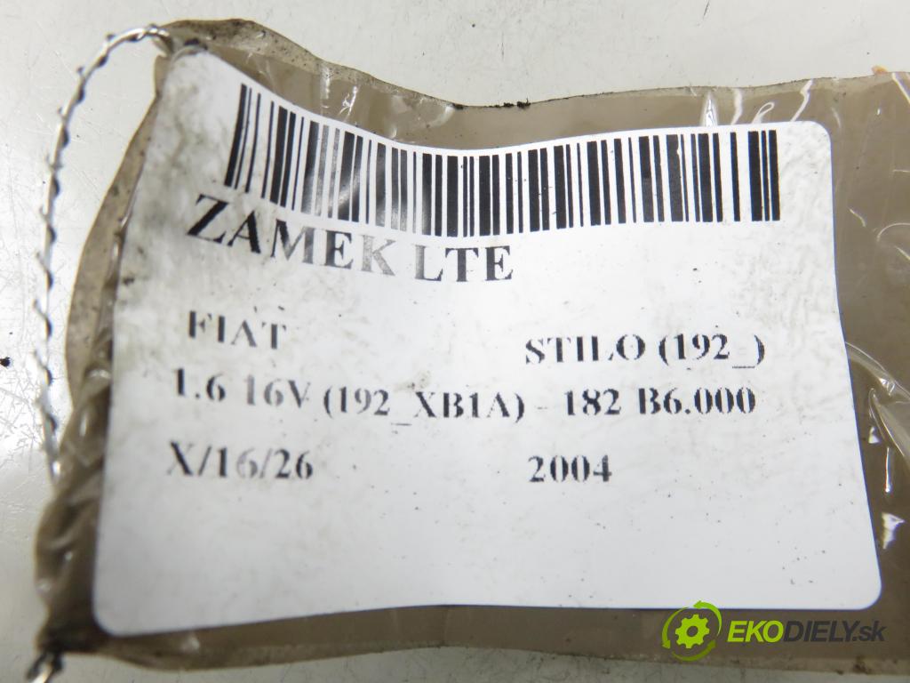 FIAT STILO (192_) HB 2004 76,00 1.6 16V 103 - 182 B6.000 1596,00 zámok
