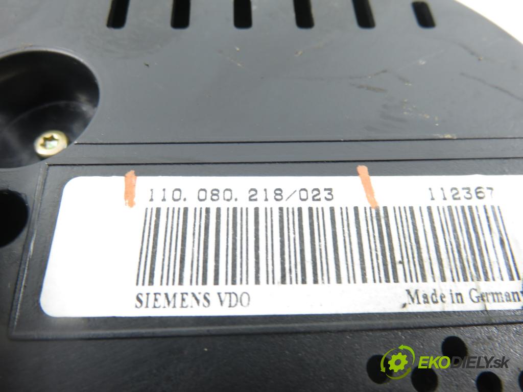 VW TOURAN (1T1, 1T2) MINIVAN 2005 103,00 2.0 TDI 16V 140 - BKD 1968,00 prístrojovka elektrický 1T0920872A ; 110080218023