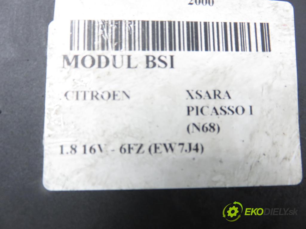 CITROEN XSARA PICASSO (N68) MINIVAN 2000 85,00 1.8 16V - 6FZ (EW7J4) 1749,00 MODUL BSI 9641428280 ; 73002612