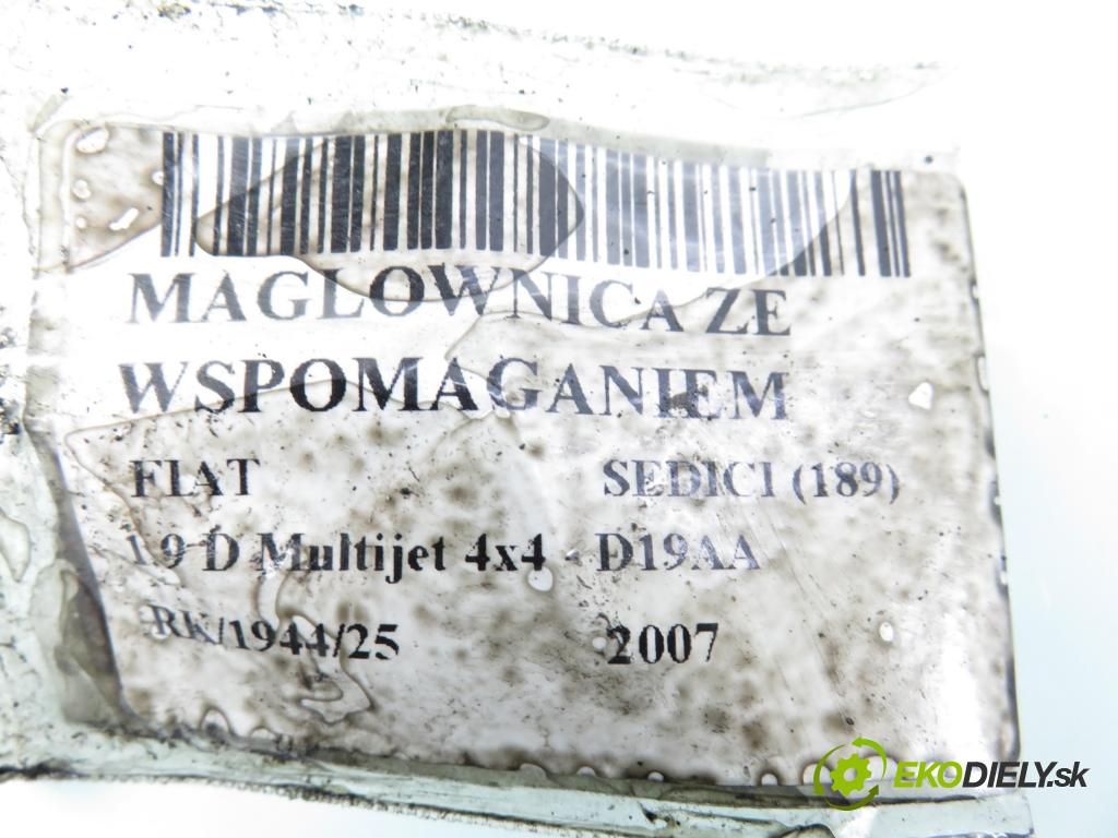FIAT SEDICI (189_) CROSSOVER 2007 88,00 1.9 D Multijet 120 4x4 - D19AA 1910,00 řízení ZE posilovačem 4858079J50