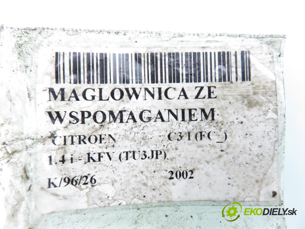 CITROEN C3 I (FC_) HB 2002 54,00 1.4 i - KFV (TU3JP) 1360,00 řízení ZE posilovačem 68200000048