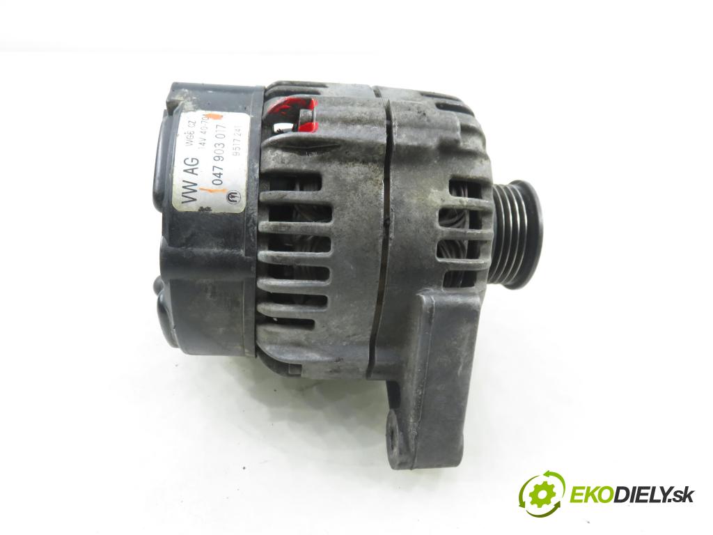 SKODA FABIA I SEDAN (6Y3) SEDAN 2002 50,00 1.4 - AQW 1397,00 Alternátor 047903017 (Alternátor)