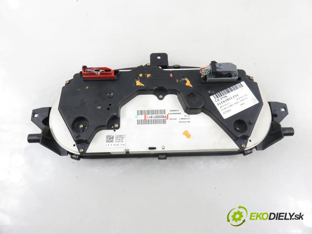 RENAULT SCENIC I (JA0/1_) MINIVAN 2003 75,00 1.9 dCi 102 - F9Q 732 1870,00 prístrojovka elektrický P8200071811 ; 216501761