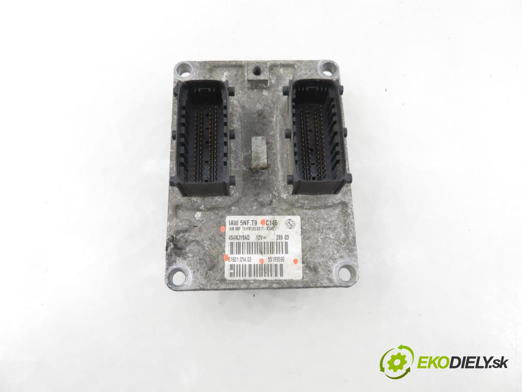 FIAT STILO (192_) HB 2004 76,00 1.6 16V 103 - 182 B6.000 1596,00 řídící jednotka motora IAW5NFT9 ; 6160105402