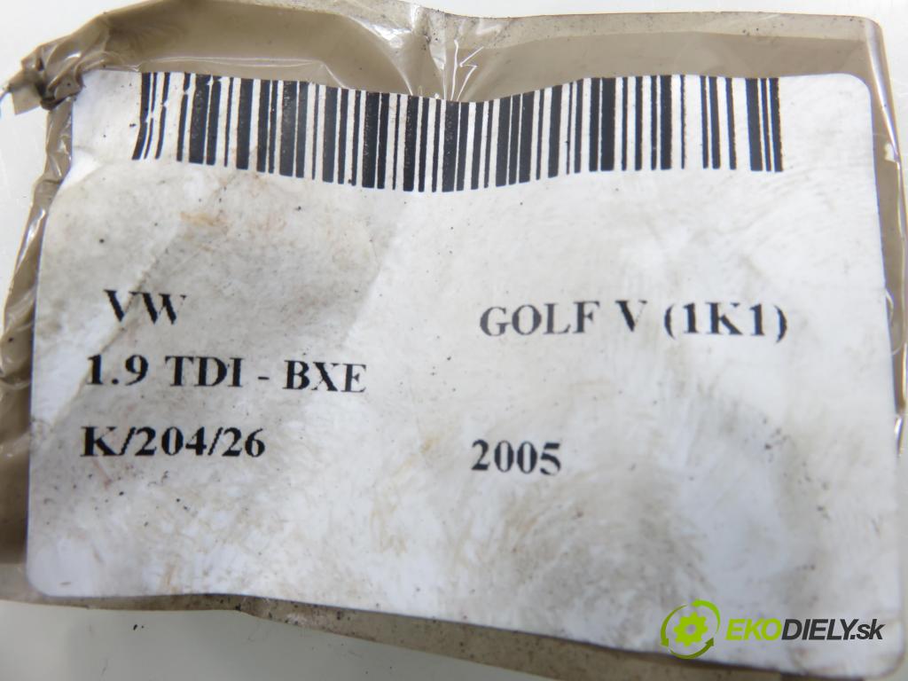VW GOLF V (1K1) HB 2005 77,00 1.9 TDI - BXE 1896,00 lamela kotouč brzdová ZADNÍ: