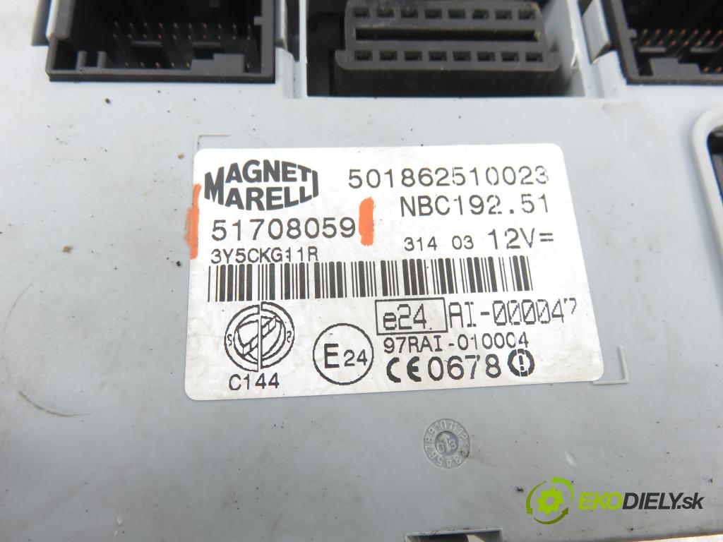 FIAT STILO (192_) HB 2004 76,00 1.6 16V 103 - 182 B6.000 1596,00 MODUL BSI 51708059